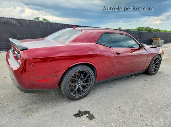 2C3CDZFJ9KH578509 2019 DODGE CHALLENGER Burgundy Հետևի աջ