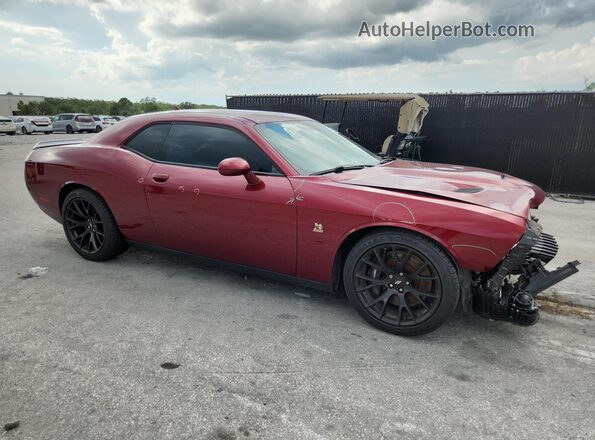 2C3CDZFJ9KH578509 2019 DODGE CHALLENGER Burgundy Առջևի աջ