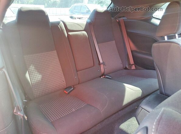 2C3CDZFJ9LH149193 2020 DODGE CHALLENGER Black Rear seats view