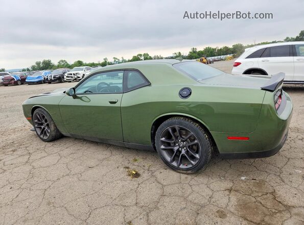2C3CDZFJ9LH188673 2020 DODGE CHALLENGER Green Rear left