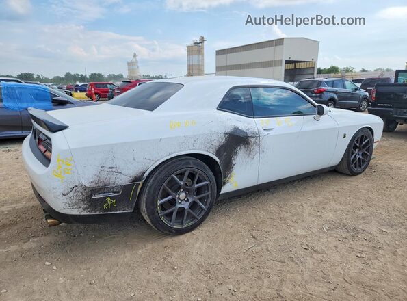2C3CDZFJXGH289758 2016 DODGE CHALLENGER White Задня права чверть