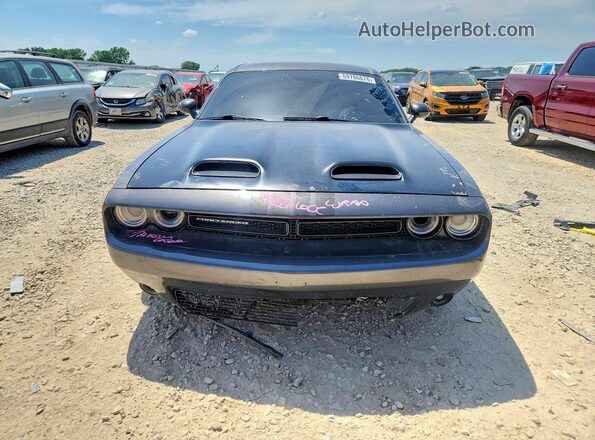 2C3CDZFJXGH345861 2016 DODGE CHALLENGER Gray წინა ხედი