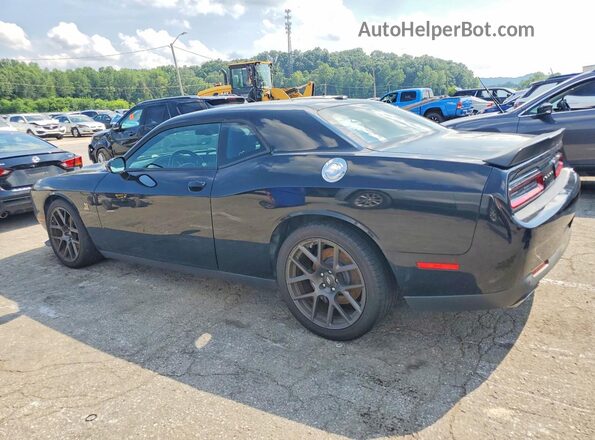 2C3CDZFJXHH627290 2017 DODGE CHALLENGER Black Tył lewy