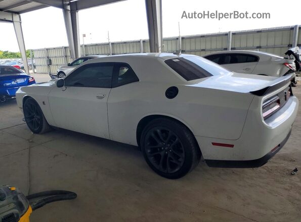 2C3CDZFJXLH134850 2020 DODGE CHALLENGER White Trasero izquierdo