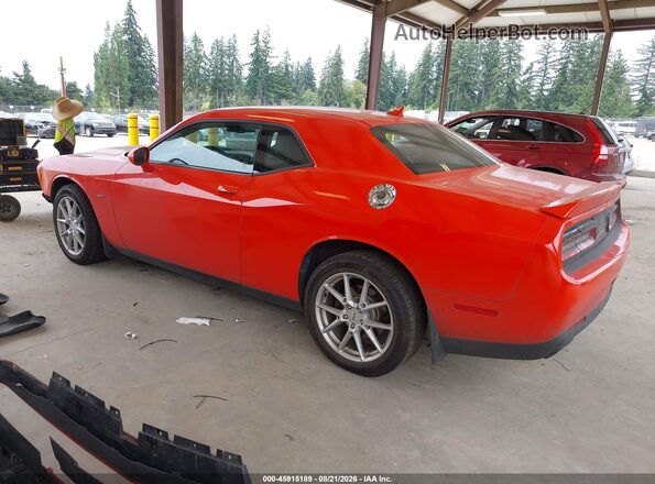 2C3CDZGG1HH574434 2017 DODGE CHALLENGER Оранжевый Задняя левая четверть