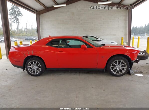 2C3CDZGG1HH574434 2017 DODGE CHALLENGER Оранжевый Панорамный вид салона 360°