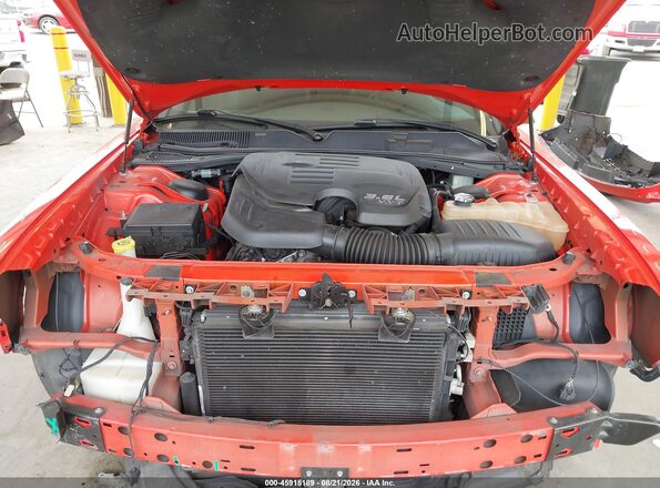 2C3CDZGG1HH574434 2017 DODGE CHALLENGER Оранжевый Вид сзади