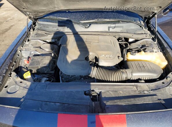 2C3CDZGG2JH257252 2018 DODGE CHALLENGER Gray Вид задньої частини салону