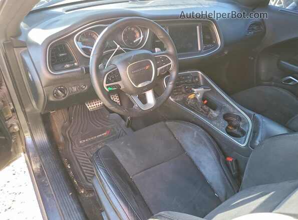 2C3CDZGG2JH257252 2018 DODGE CHALLENGER Gray Вид панелі приладів