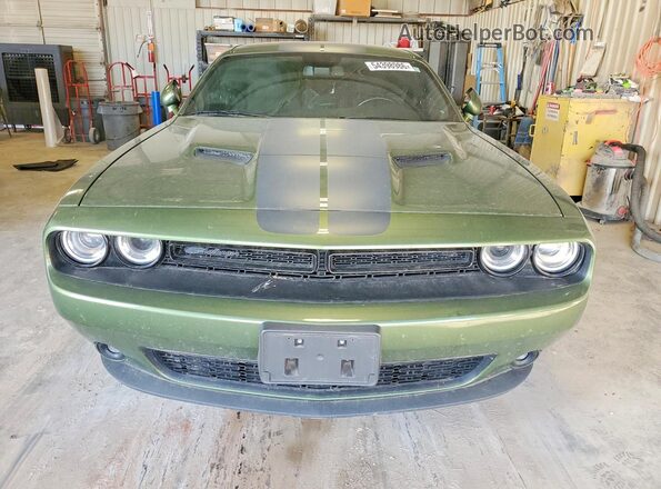 2C3CDZGG3NH234410 2022 DODGE CHALLENGER Green Դիմացի տեսք