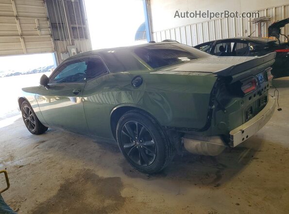 2C3CDZGG3NH234410 2022 DODGE CHALLENGER Green Հետևի ձախ