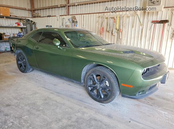 2C3CDZGG3NH234410 2022 DODGE CHALLENGER Green Առջևի աջ