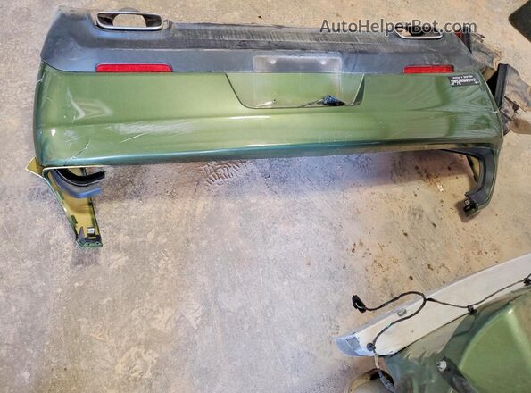 2C3CDZGG3NH234410 2022 DODGE CHALLENGER Green Շարժիչի բաժամունքի տեսք