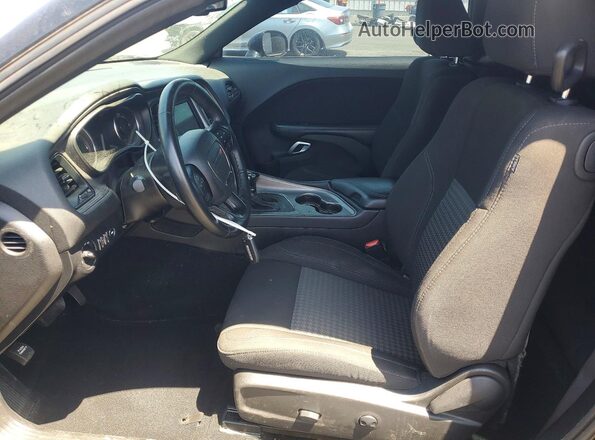 2C3CDZGG3PH686408 2023 DODGE CHALLENGER Black Vista interior delantera