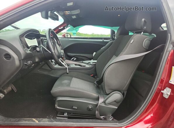 2C3CDZGG4PH615279 2023 DODGE CHALLENGER Red წინა სალონის ხედი