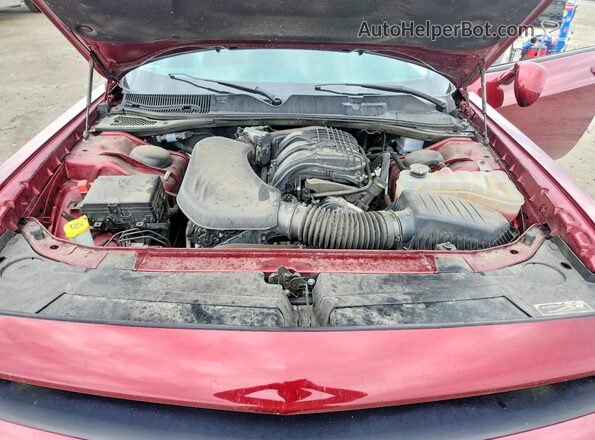 2C3CDZGG4PH615279 2023 DODGE CHALLENGER Red უკანა სალონის ხედი
