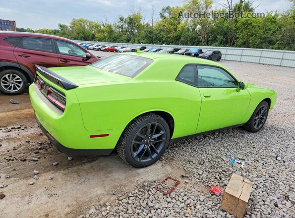 2C3CDZGG5PH621883 2023 DODGE CHALLENGER Green Rear right