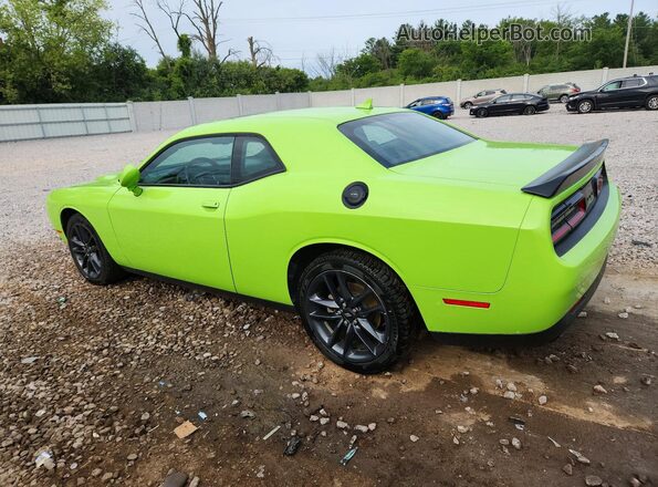 2C3CDZGG5PH621883 2023 DODGE CHALLENGER Green Rear left