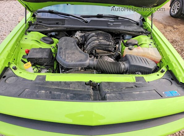 2C3CDZGG5PH621883 2023 DODGE CHALLENGER Green Rear interior view