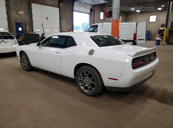 2C3CDZGG6HH556236 2017 DODGE CHALLENGER White Trasero izquierdo