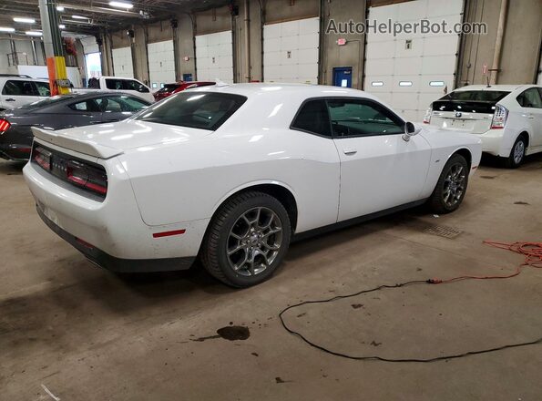 2C3CDZGG6HH556236 2017 DODGE CHALLENGER White Trasero derecho