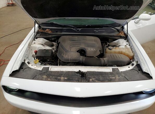 2C3CDZGG6HH556236 2017 DODGE CHALLENGER White Vista interior trasera