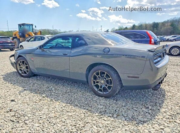 2C3CDZGG6HH558133 2017 DODGE CHALLENGER Gray Trasero izquierdo