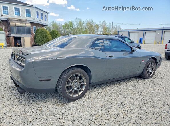 2C3CDZGG6HH558133 2017 DODGE CHALLENGER Gray Trasero derecho