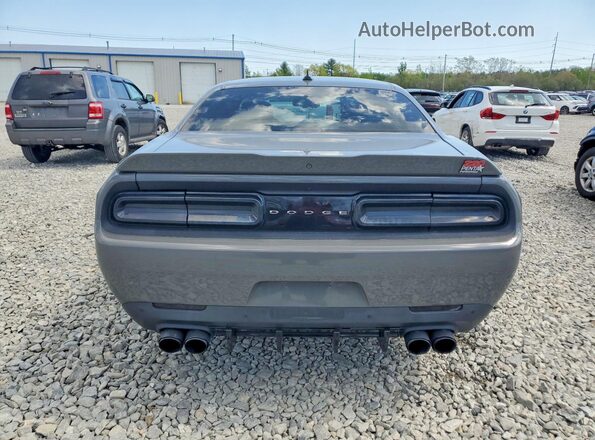 2C3CDZGG6HH558133 2017 DODGE CHALLENGER Gray Vista trasera
