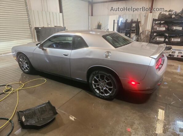 2C3CDZGG6HH641092 2017 DODGE CHALLENGER Gray Rear left