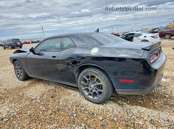 2C3CDZGG6JH138877 2018 DODGE CHALLENGER Black Rear left