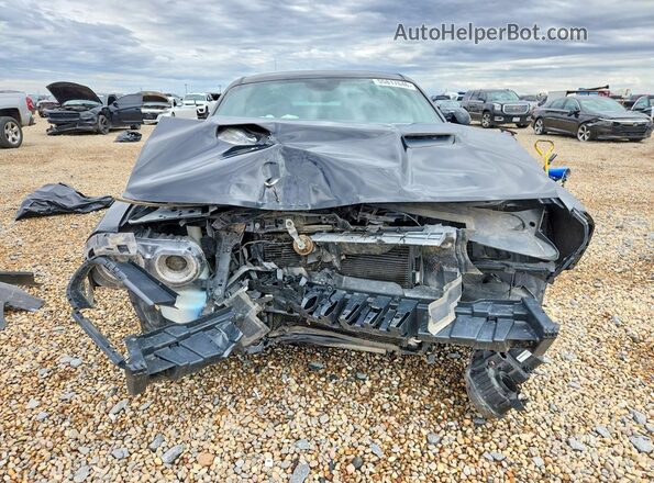 2C3CDZGG6JH138877 2018 DODGE CHALLENGER Black Front view