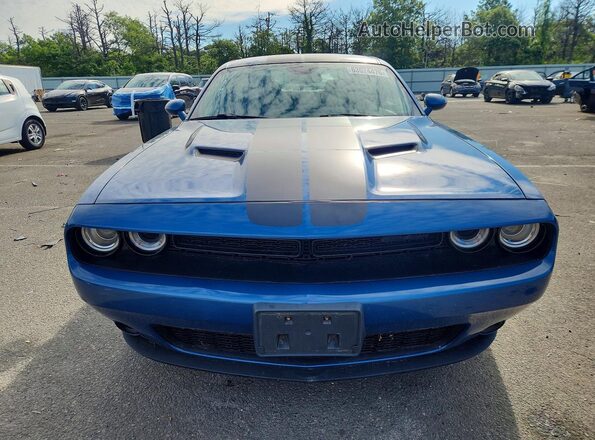 2C3CDZGG6LH161871 2020 DODGE CHALLENGER Синий Вид спереди
