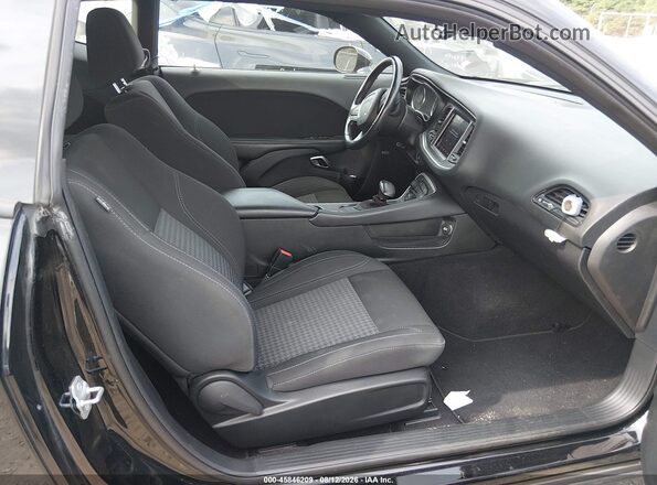 2C3CDZGG7LH178923 2020 DODGE CHALLENGER Black Vista interior delantera