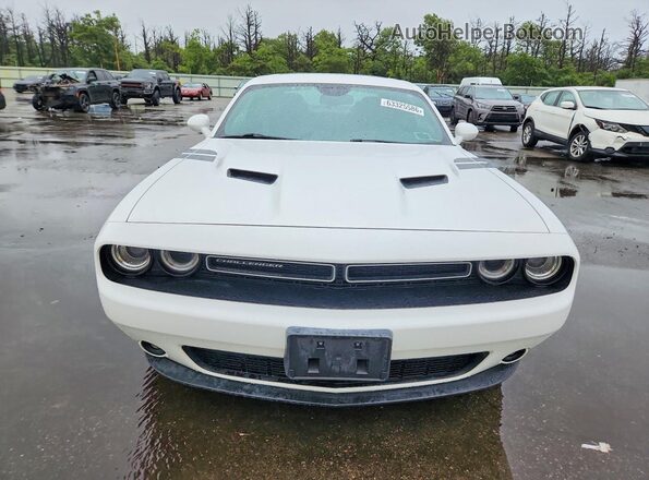 2C3CDZGG9JH322873 2018 DODGE CHALLENGER White Դիմացի տեսք