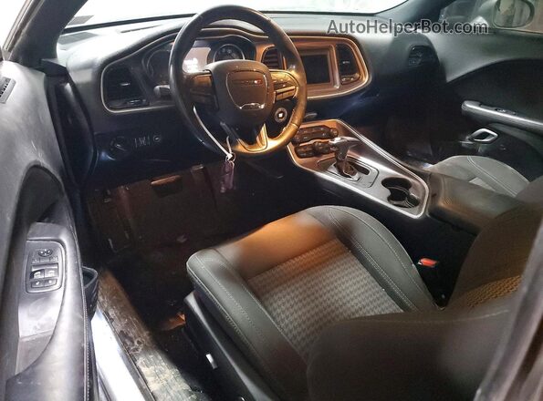 2C3CDZGGXKH665922 2019 DODGE CHALLENGER Silver Առջևի վահանակի տեսք