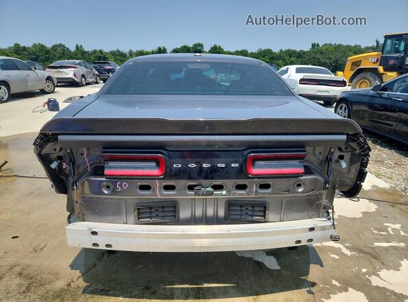 2C3CDZJG0NH237578 2022 DODGE CHALLENGER Gray Հետևի տեսք