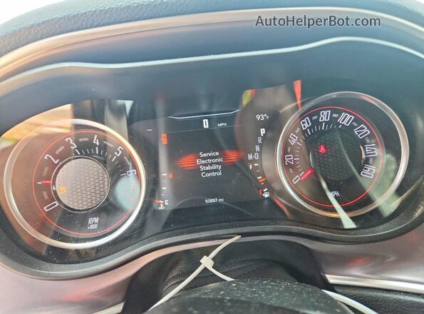 2C3CDZJG0NH237578 2022 DODGE CHALLENGER Gray Սարքավորումների վահանակի տեսք