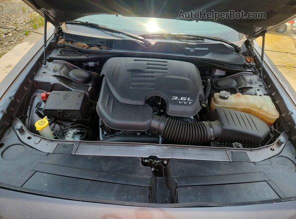 2C3CDZJG0NH237578 2022 DODGE CHALLENGER Gray Սալոնի հետևի տեսք