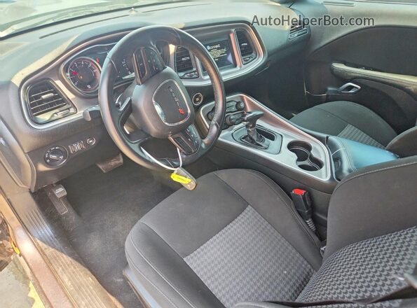 2C3CDZJG0NH237578 2022 DODGE CHALLENGER Gray Առջևի վահանակի տեսք