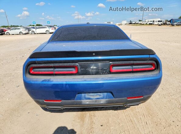 2C3CDZJG0PH570835 2023 DODGE CHALLENGER Blue Widok z tyłu