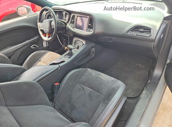 2C3CDZJG0PH688741 2023 DODGE CHALLENGER Gray Vista del salpicadero