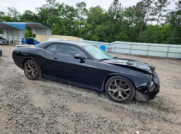 2C3CDZJG1KH736367 2019 DODGE CHALLENGER Black Przód prawy
