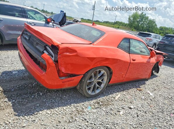 2C3CDZJG1NH140356 2022 DODGE CHALLENGER Orange Հետևի աջ