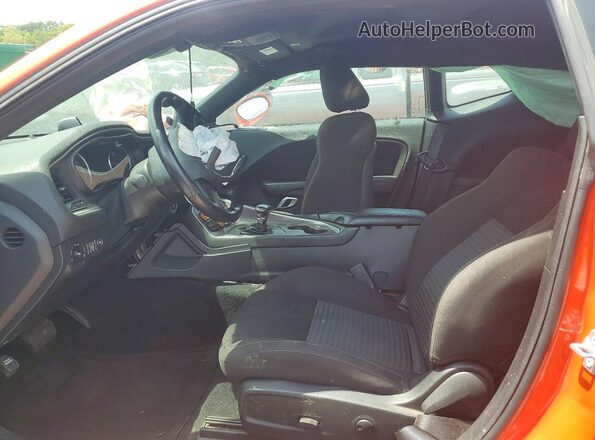 2C3CDZJG1NH140356 2022 DODGE CHALLENGER Orange Սալոնի դիմացի տեսք