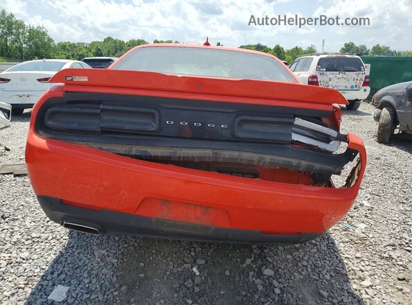 2C3CDZJG1NH140356 2022 DODGE CHALLENGER Orange Հետևի տեսք