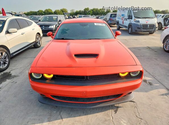 2C3CDZJG2KH596300 2019 DODGE CHALLENGER Orange Вид спереду