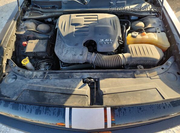 2C3CDZJG2KH661548 2019 DODGE CHALLENGER Black Vista interior trasera