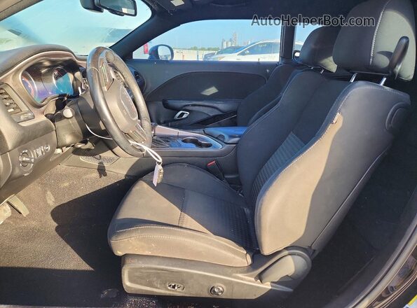 2C3CDZJG2KH661548 2019 DODGE CHALLENGER Black Vista interior delantera