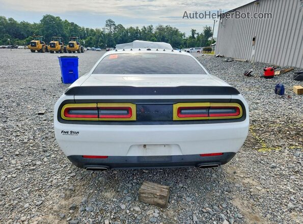 2C3CDZJG2MH674206 2021 DODGE CHALLENGER Белый Вид сзади